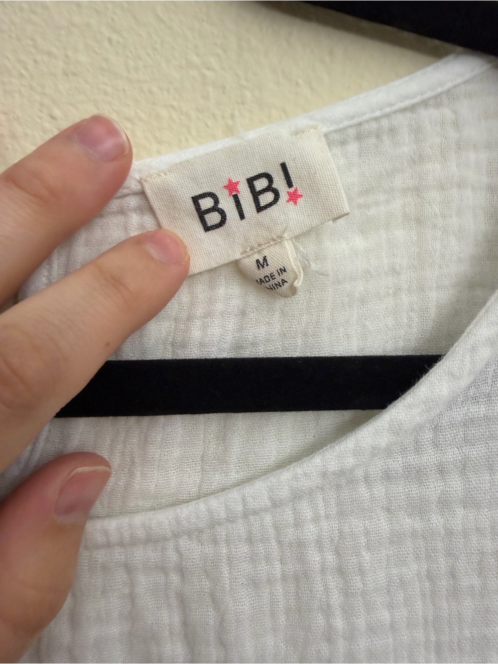 BiBi White Women Top
